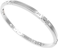 Bracelet Zancan Man Robertino in Steel Zirconia EHB084 - EHB084